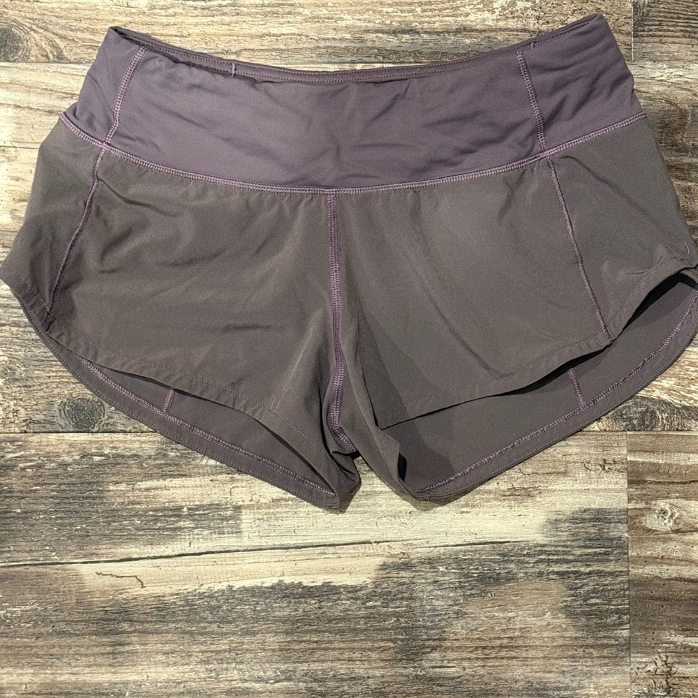 lululemon athletica Dark Purple Athletic Shorts